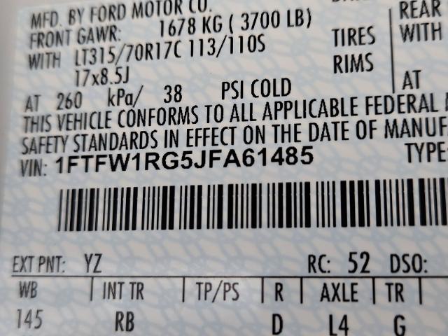 2018 Ford F-150 Vehicle Photo in Weatherford, TX 76087
