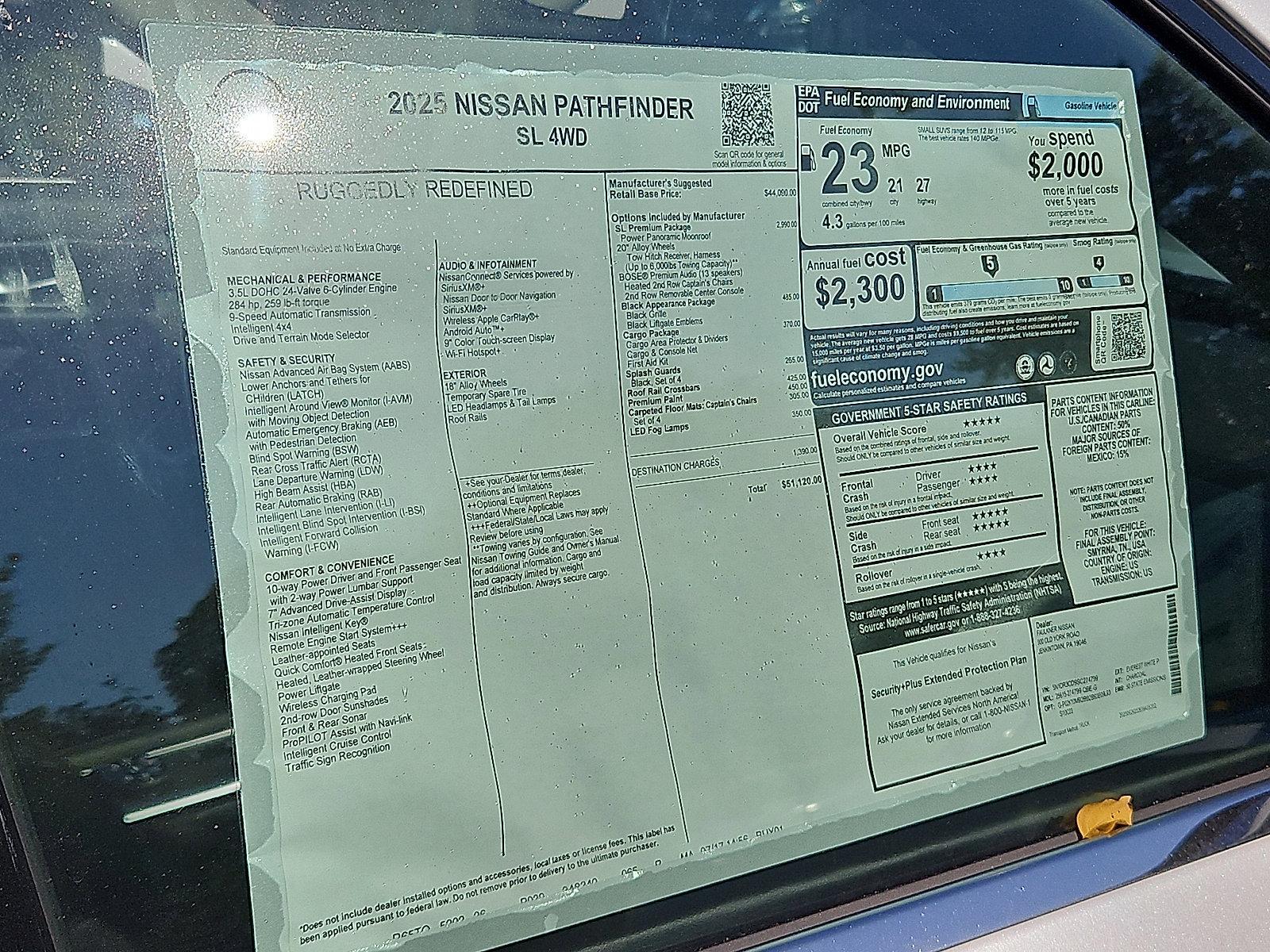 2025 Nissan Pathfinder Vehicle Photo in Jenkintown, PA 19046