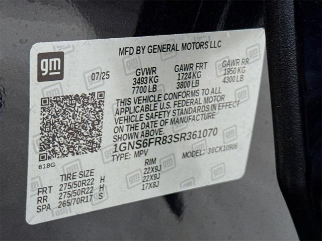 2025 Chevrolet Suburban Vehicle Photo in EVERETT, WA 98203-5662