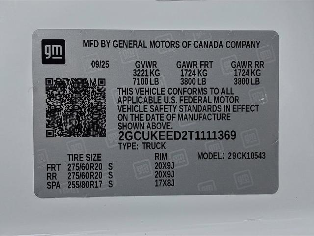 2026 Chevrolet Silverado 1500 Vehicle Photo in PUYALLUP, WA 98371-4149