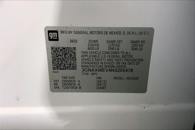 2022 Chevrolet Equinox Vehicle Photo in KANSAS CITY, MO 64114-4502