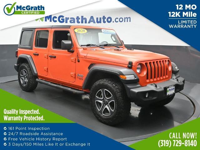 2020 Jeep Wrangler Unlimited Vehicle Photo in Cedar Rapids, IA 52402