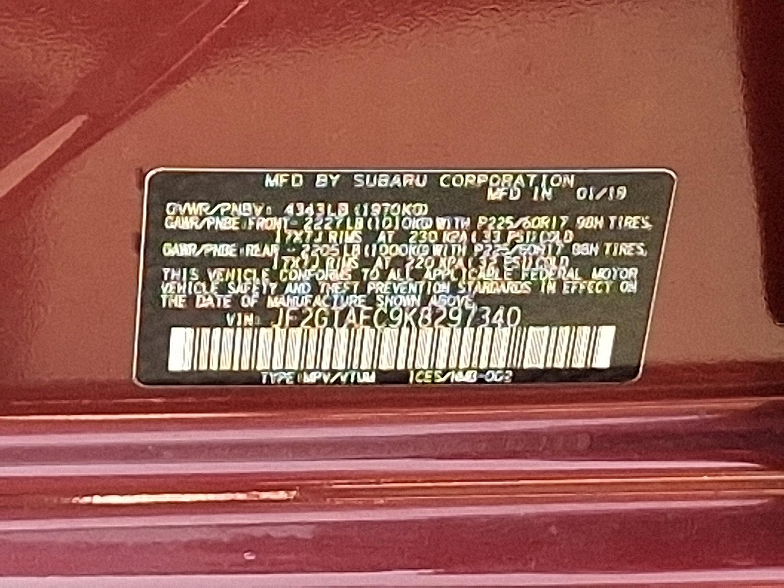 2019 Subaru Crosstrek Vehicle Photo in Harrisburg, PA 17111