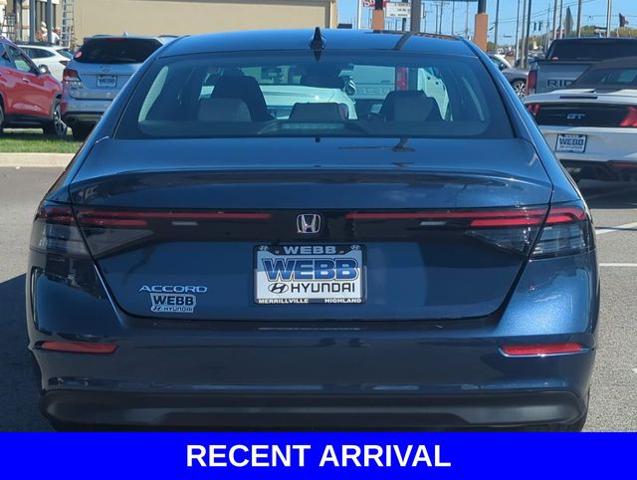 2025 Honda Accord Sedan Vehicle Photo in Merrillville, IN 46410