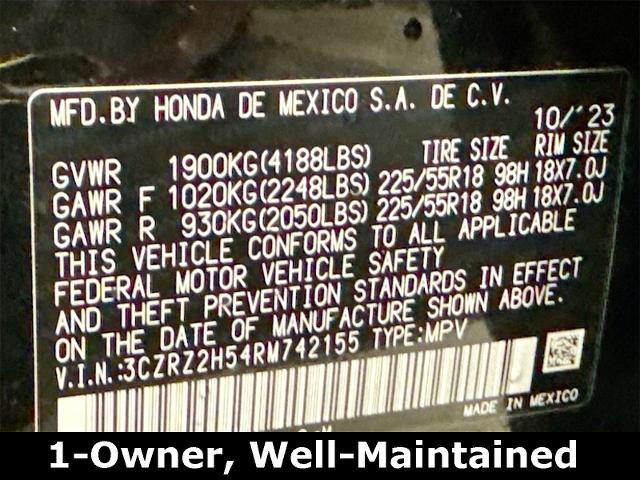 2024 Honda HR-V Vehicle Photo in EVERETT, WA 98203-5662