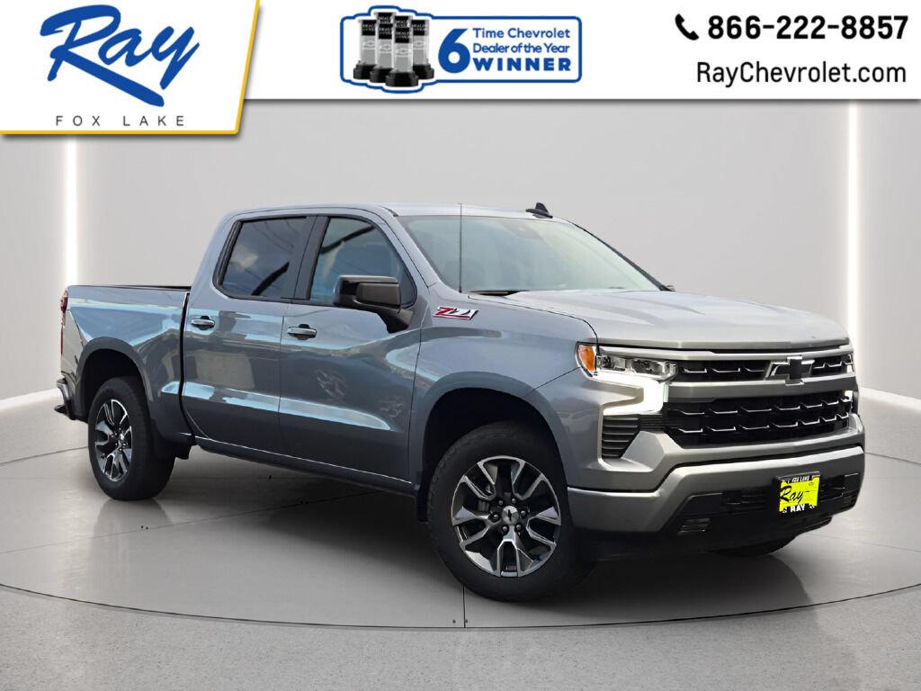 Sterling Gray Metallic 2026 Chevrolet Silverado 1500 Pickup Truck Four-Wheel Drive Automatic