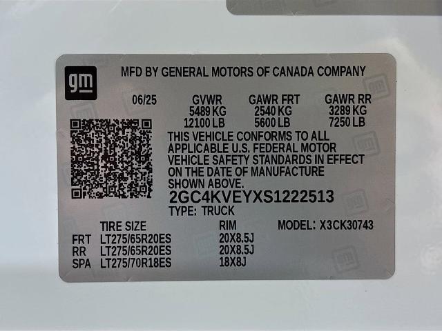 2025 Chevrolet Silverado 3500 HD Vehicle Photo in PUYALLUP, WA 98371-4149