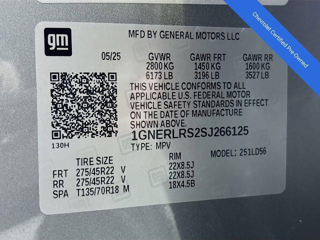 2025 Chevrolet Traverse Vehicle Photo in PUYALLUP, WA 98371-4149