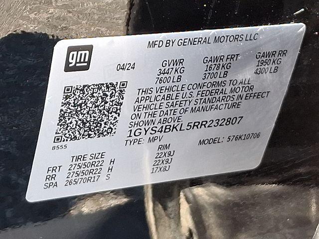 2024 Cadillac Escalade Vehicle Photo in DANBURY, CT 06810-5034