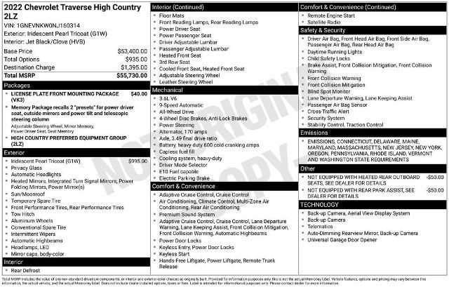 2022 Chevrolet Traverse Vehicle Photo in PUYALLUP, WA 98371-4149