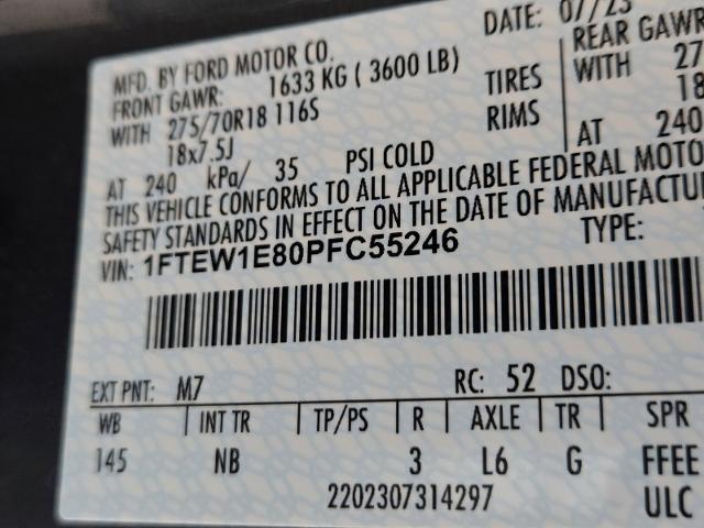2023 Ford F-150 Vehicle Photo in Weatherford, TX 76087