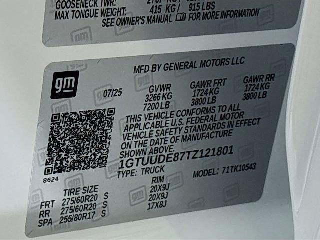 2026 GMC Sierra 1500 Vehicle Photo in PUYALLUP, WA 98371-4149