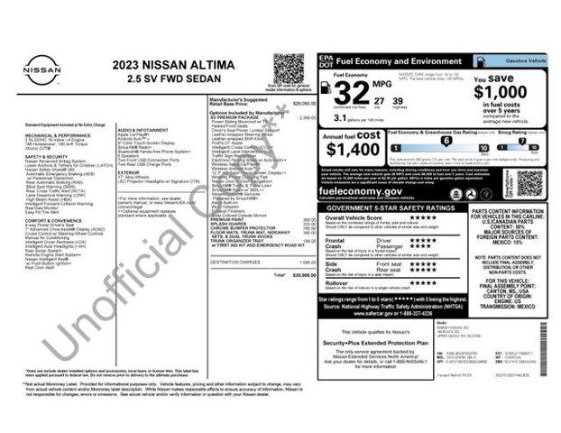 2023 Nissan Altima Vehicle Photo in Flemington, NJ 08822