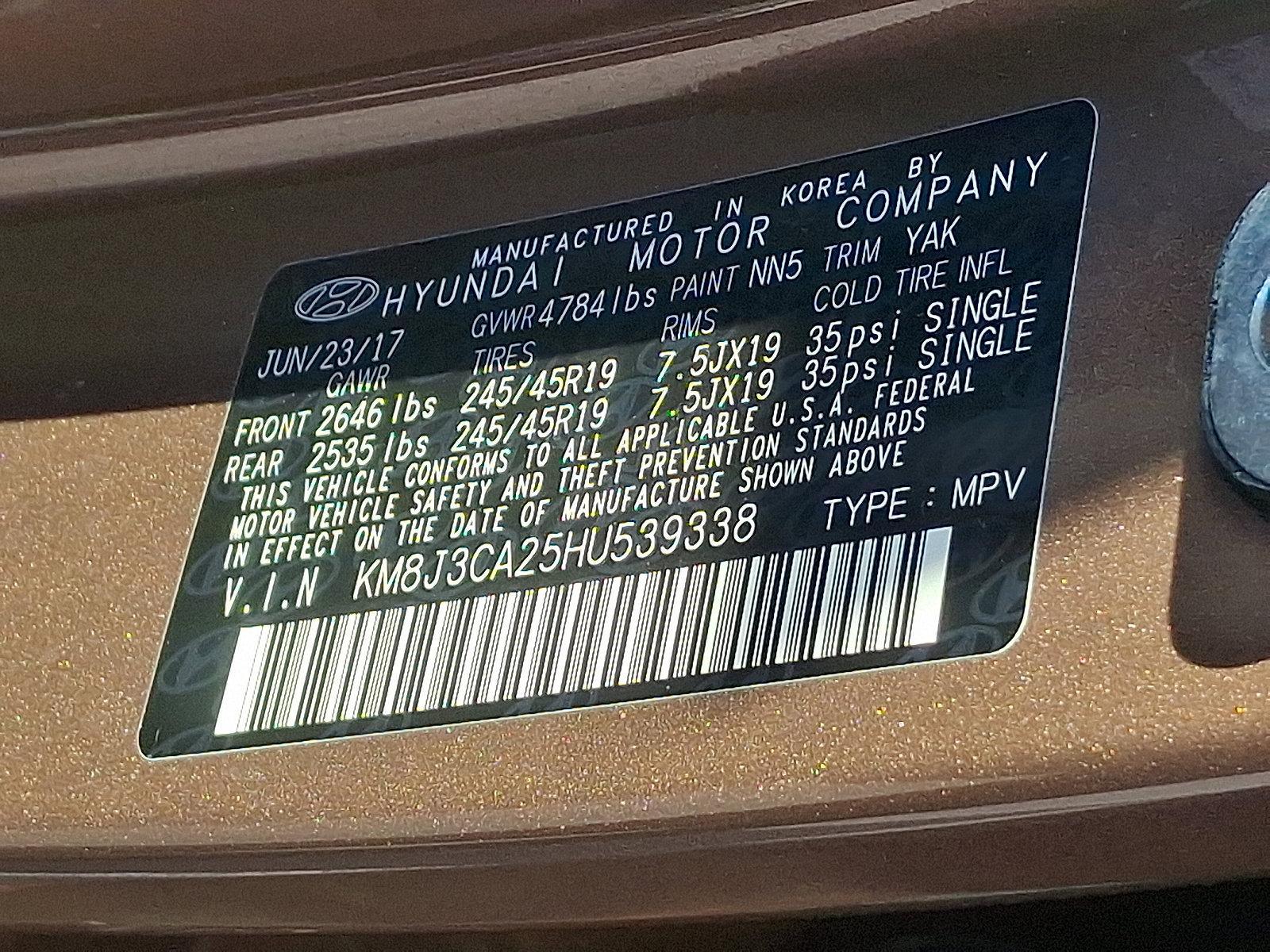 2017 Hyundai TUCSON Vehicle Photo in Harrisburg, PA 17111