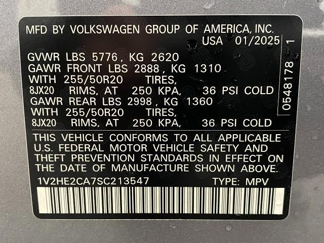 2025 Volkswagen Atlas Cross Sport Vehicle Photo in Appleton, WI 54913