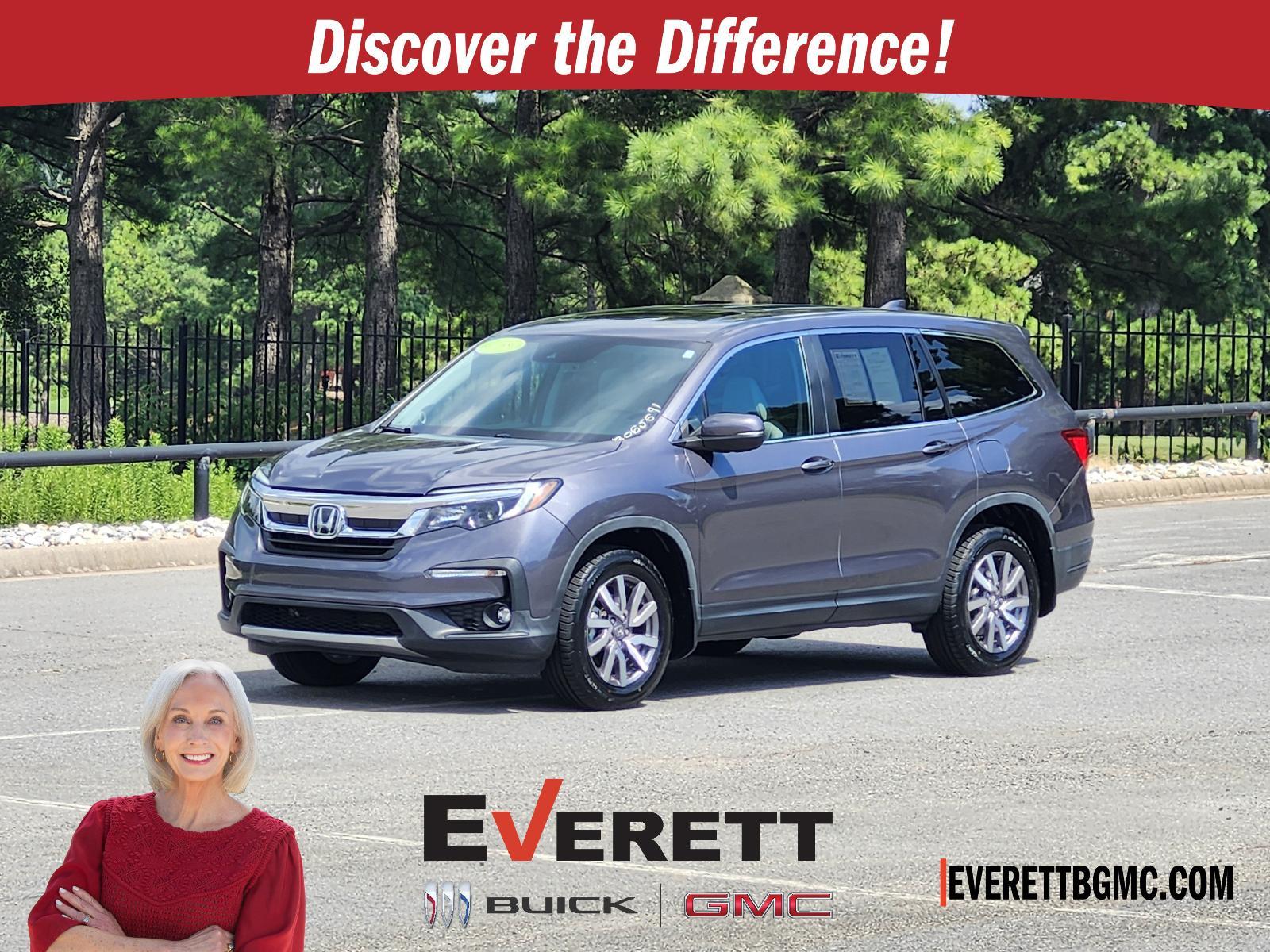Lunar Silver Metallic 2020 Honda Pilot SUV / Crossover All-Wheel Drive 6-Speed Automatic Overdrive
