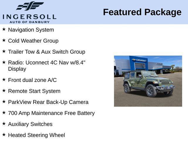 2023 Jeep Wrangler 4xe Vehicle Photo in DANBURY, CT 06810-5034