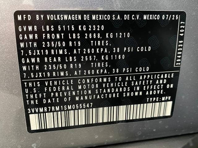 2025 Volkswagen Tiguan Vehicle Photo in Appleton, WI 54913