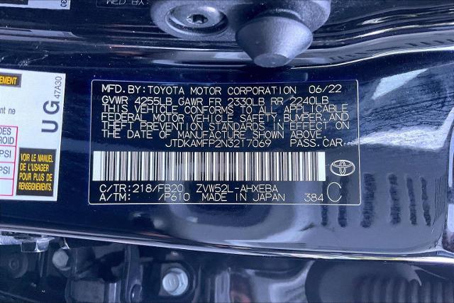 2022 Toyota Prius Prime Vehicle Photo in INDEPENDENCE, MO 64055-1314