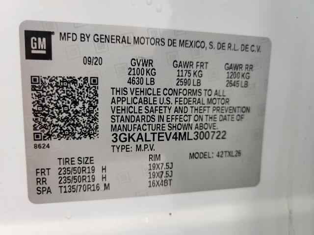 2021 GMC Terrain Vehicle Photo in NEENAH, WI 54956-2243
