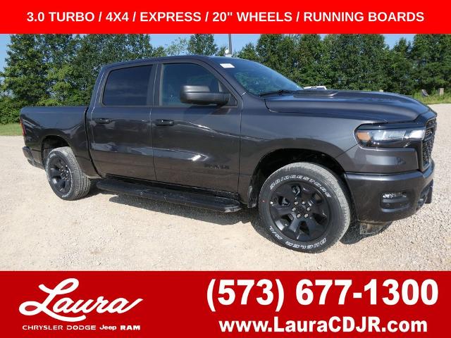 Gray (Granite Crystal Metallic Clearcoat) 2026 RAM 1500 Pickup Truck Four-Wheel Drive Automatic