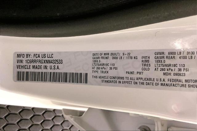2022 Ram 1500 Vehicle Photo in Kansas City, MO 64114