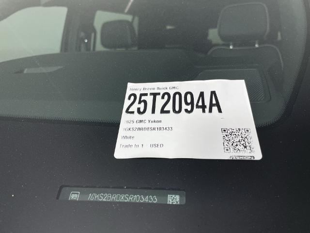 2025 GMC Yukon Vehicle Photo in GILBERT, AZ 85297-0402