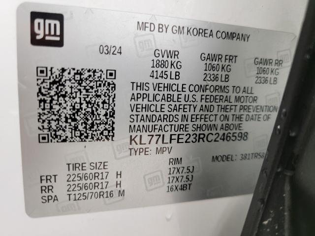 2024 Chevrolet Trax Vehicle Photo in NEENAH, WI 54956-2243