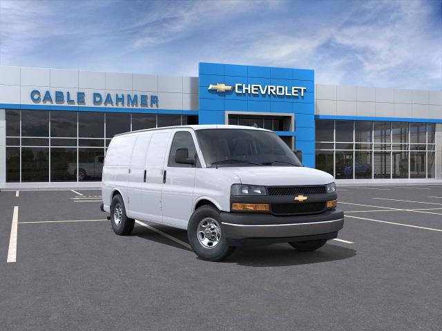 2025 Chevrolet Express Cargo Van Vehicle Photo in TOPEKA, KS 66609-0000