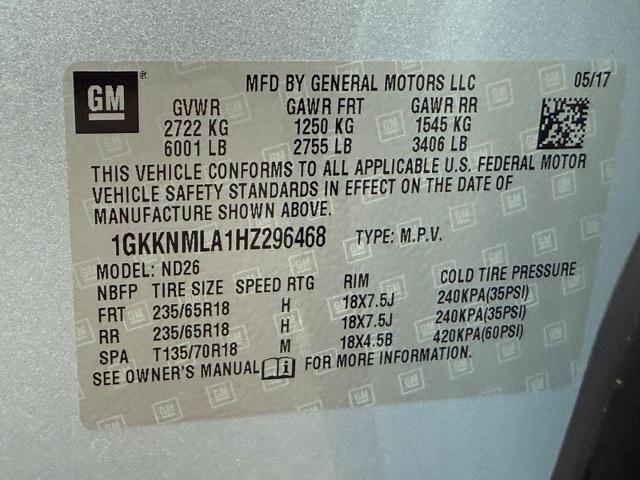 2017 GMC Acadia Vehicle Photo in COLUMBIA, MO 65203-3903