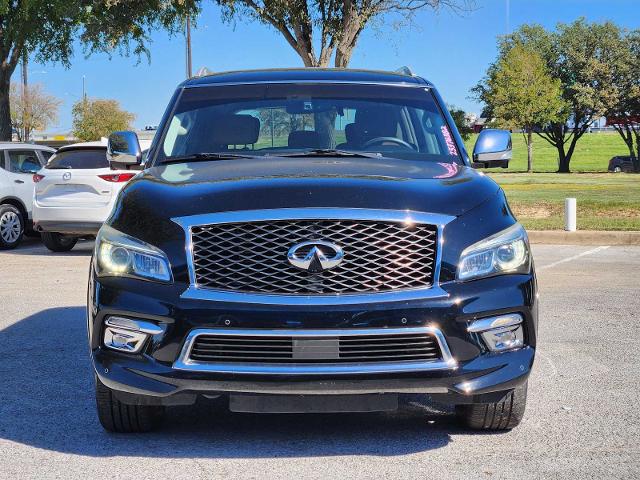 2016 INFINITI QX80 Vehicle Photo in DENTON, TX 76210-9321