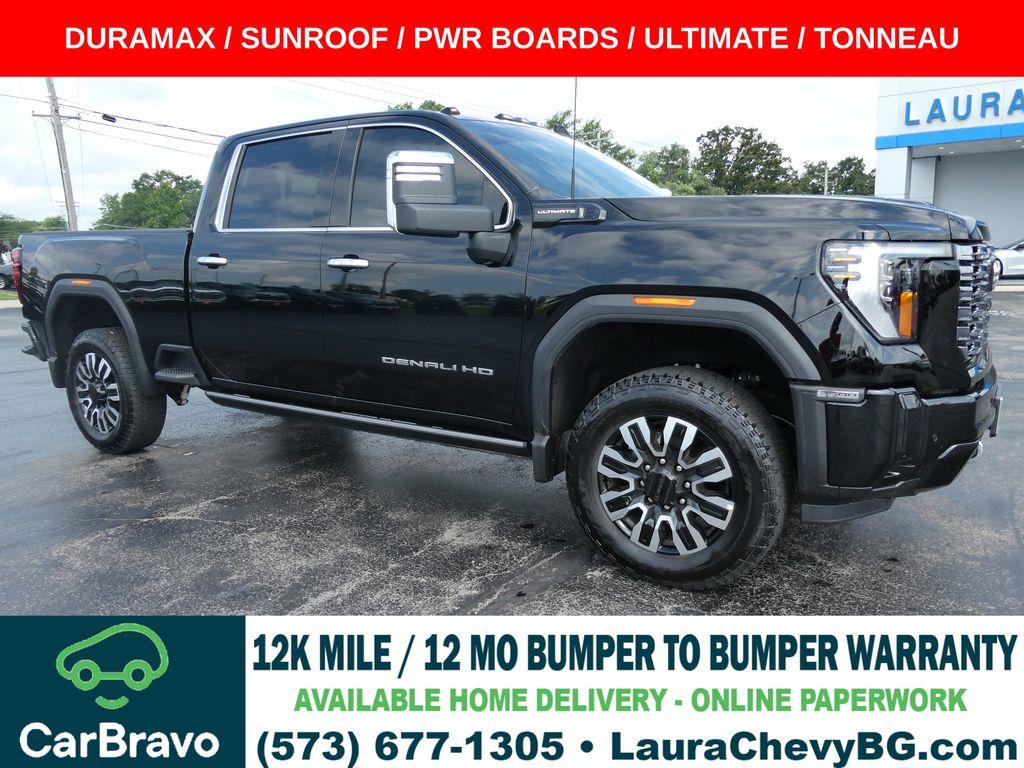 Onyx Black 2025 GMC Sierra 3500HD Pickup Truck Four-Wheel Drive Automatic