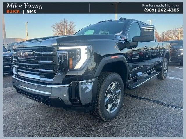 Onyx Black 2026 GMC Sierra 2500HD Pickup Truck Four-Wheel Drive Automatic