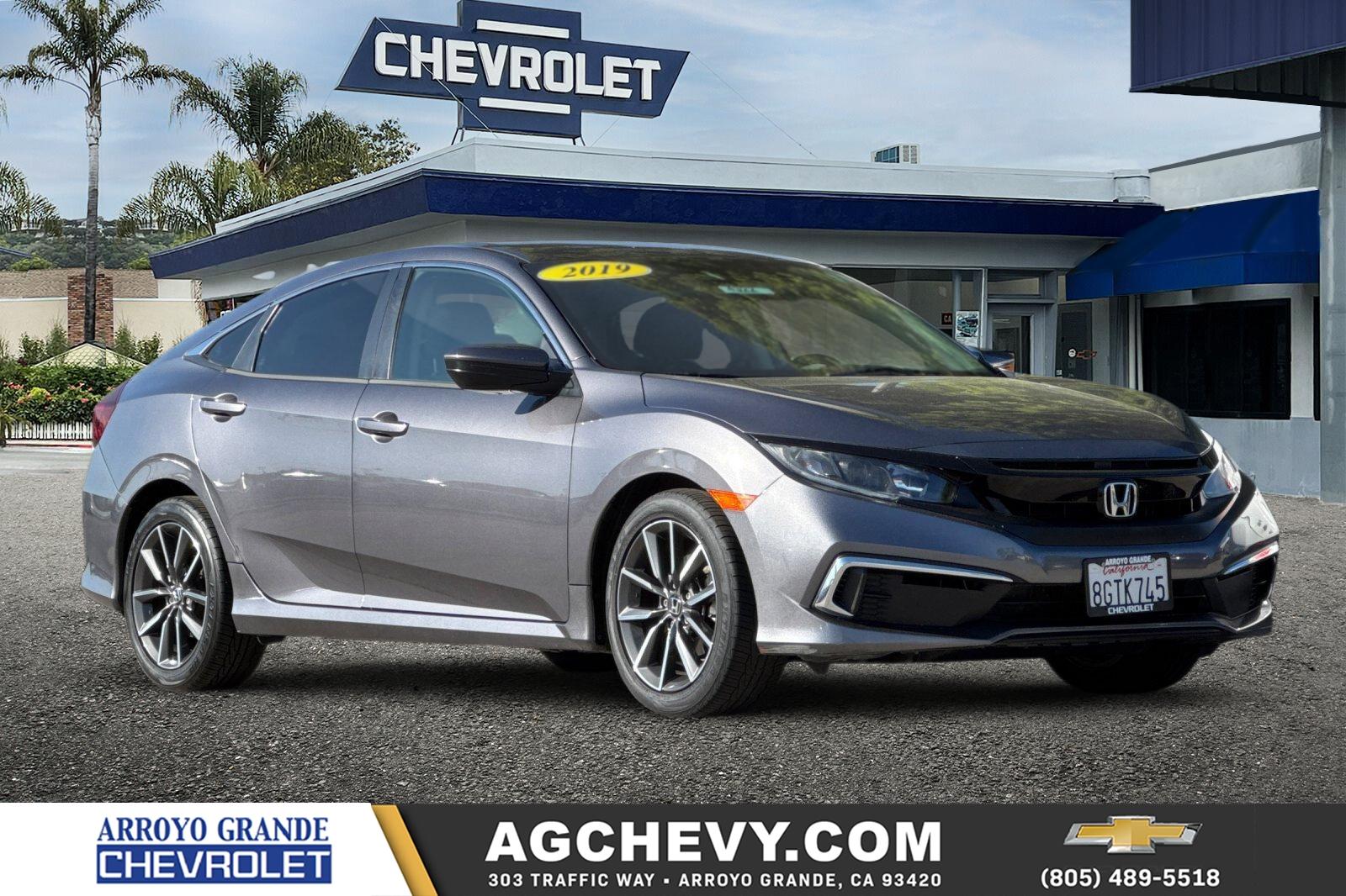 2019 Honda Civic Sedan Vehicle Photo in ARROYO GRANDE, CA 93420-3387
