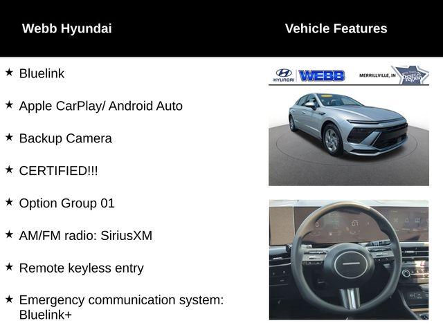 2025 Hyundai SONATA Vehicle Photo in Merrillville, IN 46410