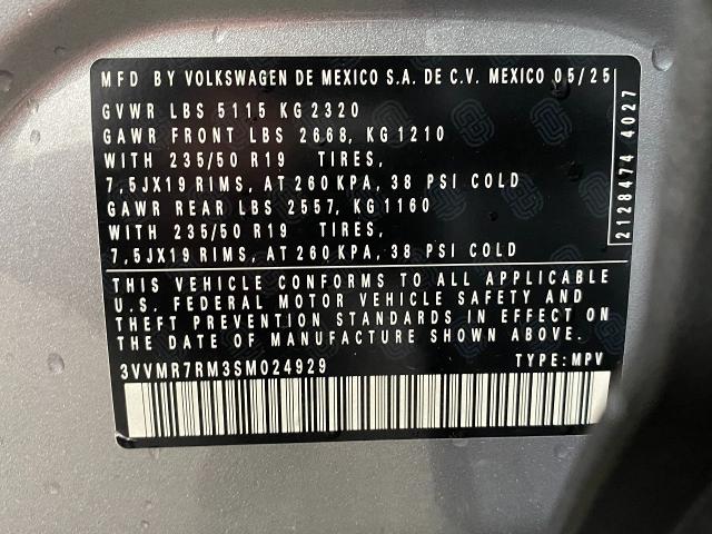 2025 Volkswagen Tiguan Vehicle Photo in Appleton, WI 54913