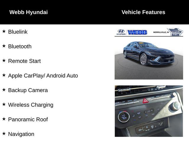 2024 Hyundai SONATA Hybrid Vehicle Photo in Merrillville, IN 46410