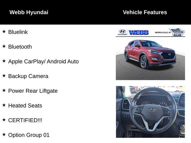 2020 Hyundai TUCSON Vehicle Photo in Merrillville, IN 46410