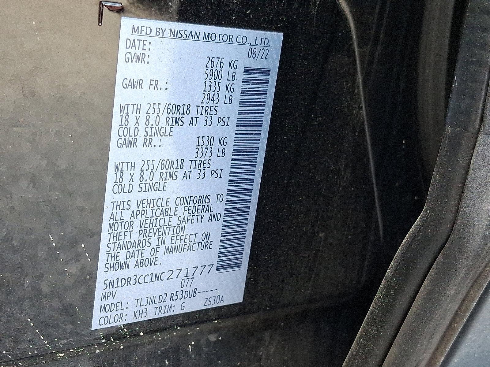 2022 Nissan Pathfinder Vehicle Photo in Mechanicsburg, PA 17050-2306