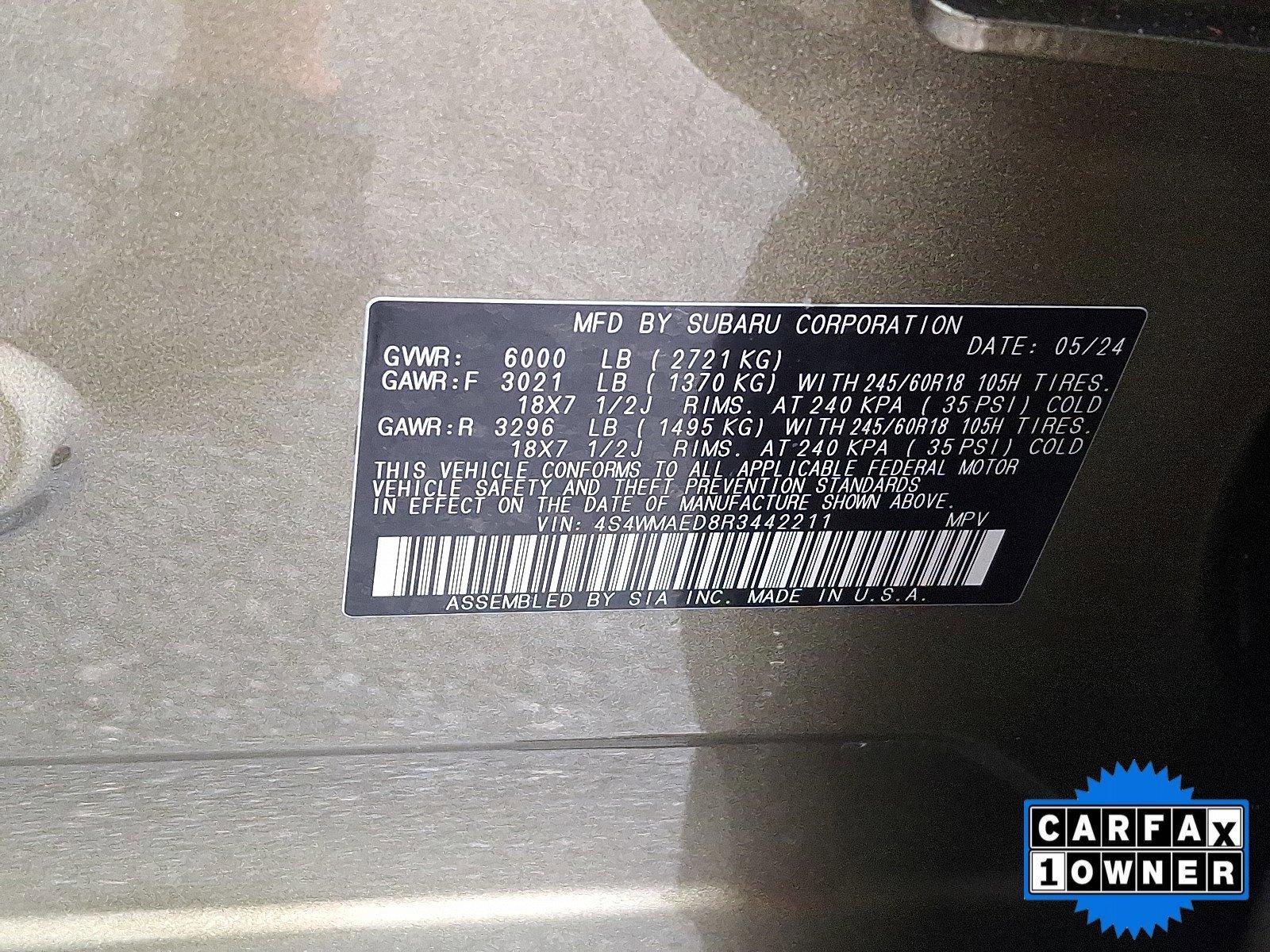 2024 Subaru Ascent Vehicle Photo in Harrisburg, PA 17111