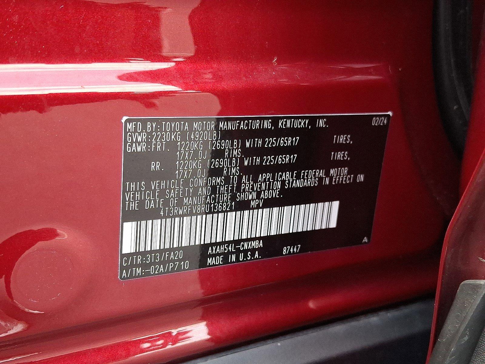2024 Toyota RAV4 Vehicle Photo in Harrisburg, PA 17111