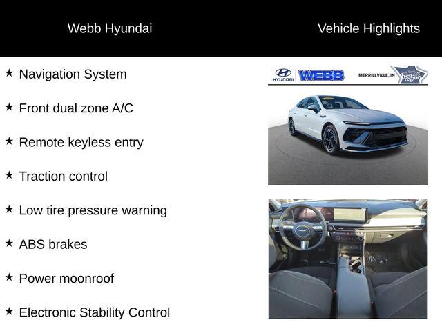 2025 Hyundai SONATA Vehicle Photo in Merrillville, IN 46410