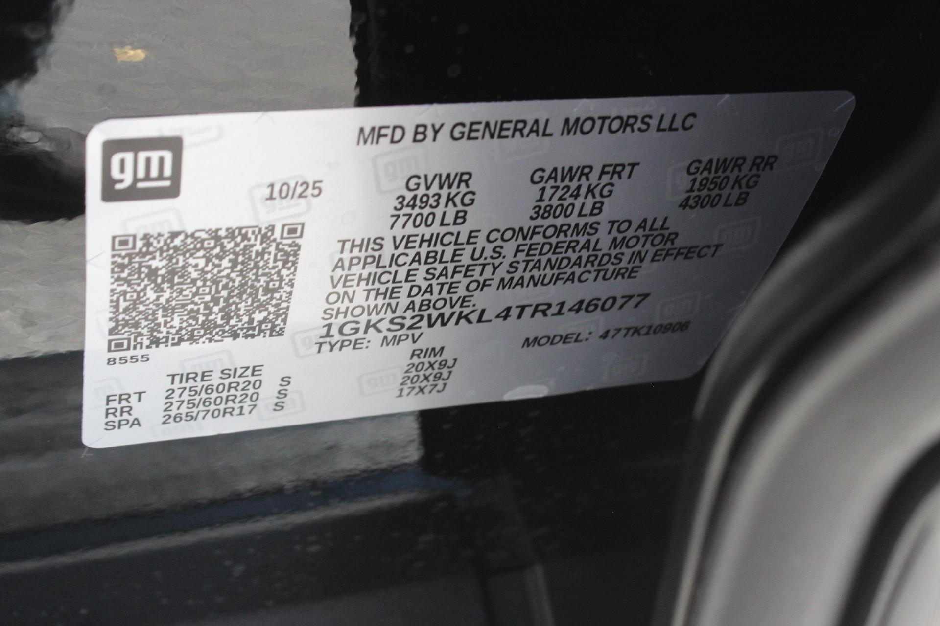 2026 GMC Yukon XL Vehicle Photo in AURORA, CO 80012-4011