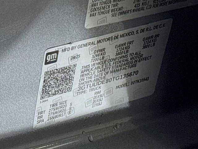 2026 GMC Sierra 1500 Vehicle Photo in PUYALLUP, WA 98371-4149