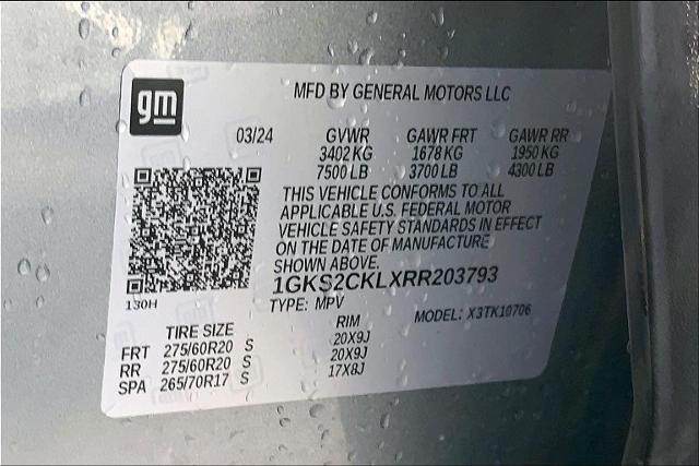 2024 GMC Yukon Vehicle Photo in INDEPENDENCE, MO 64055-1377