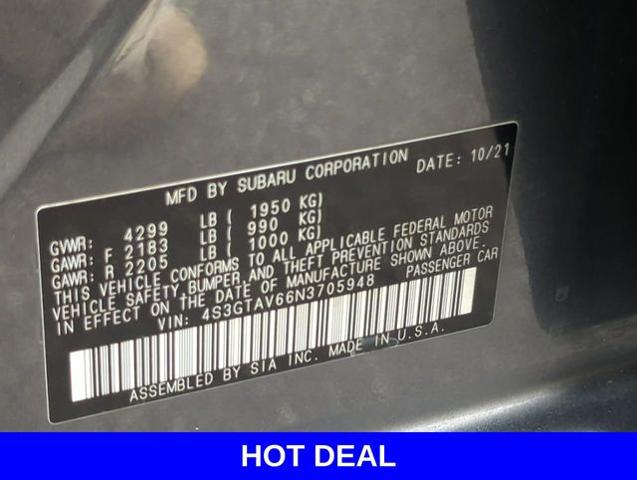 2022 Subaru Impreza Vehicle Photo in Merrillville, IN 46410