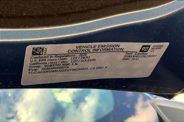 2025 Chevrolet Equinox Vehicle Photo in TOPEKA, KS 66609-0000