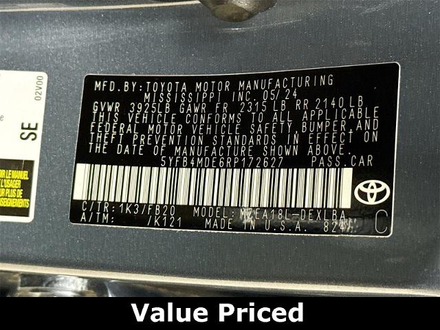 2024 Toyota Corolla Vehicle Photo in EVERETT, WA 98203-5662