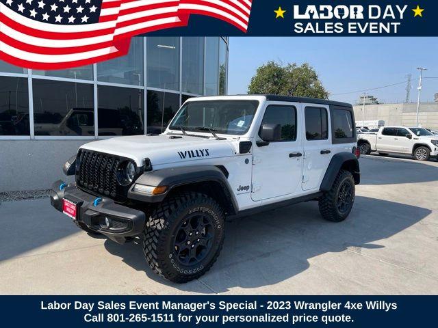 2023 Jeep Wrangler 4xe Vehicle Photo in Salt Lake City, UT 84119-3321