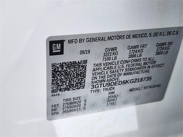 2019 GMC Sierra 1500 Vehicle Photo in AURORA, CO 80012-4011
